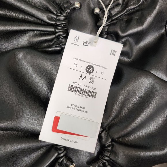 Faux Leather mini Skirt - Picture 4 of 4